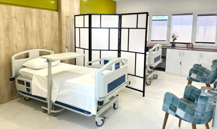 Patientenzimmer im Cyprus IVF Hospital